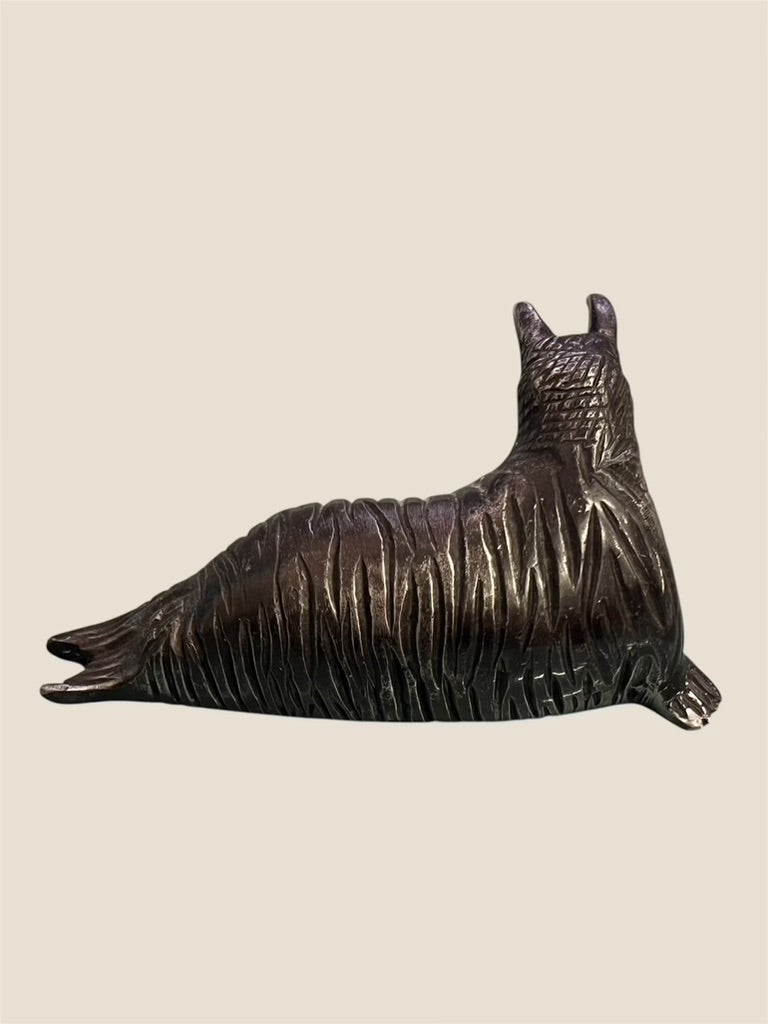 Vintage Metal Walrus Figure