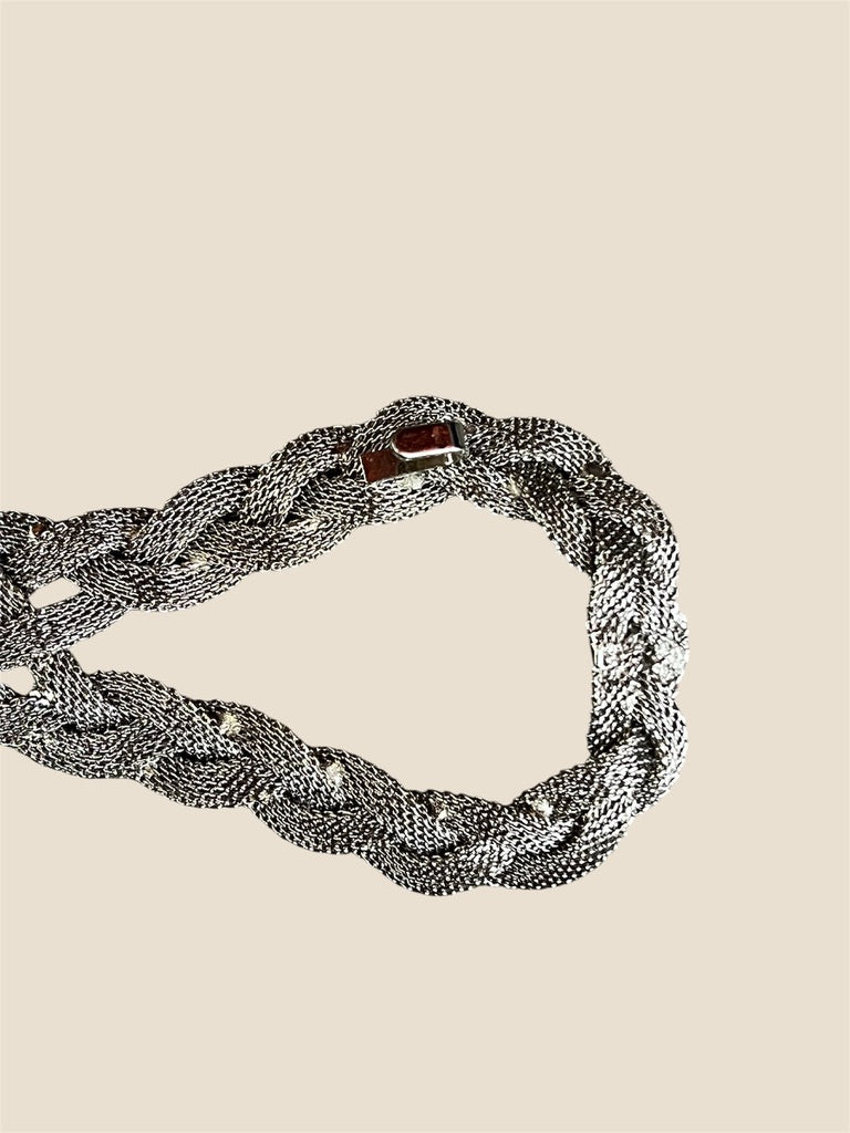 Vintage All Metal Woven Belt