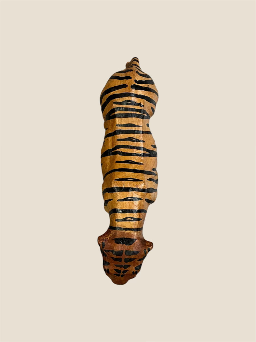 Vintage Leather Wrapped Tiger