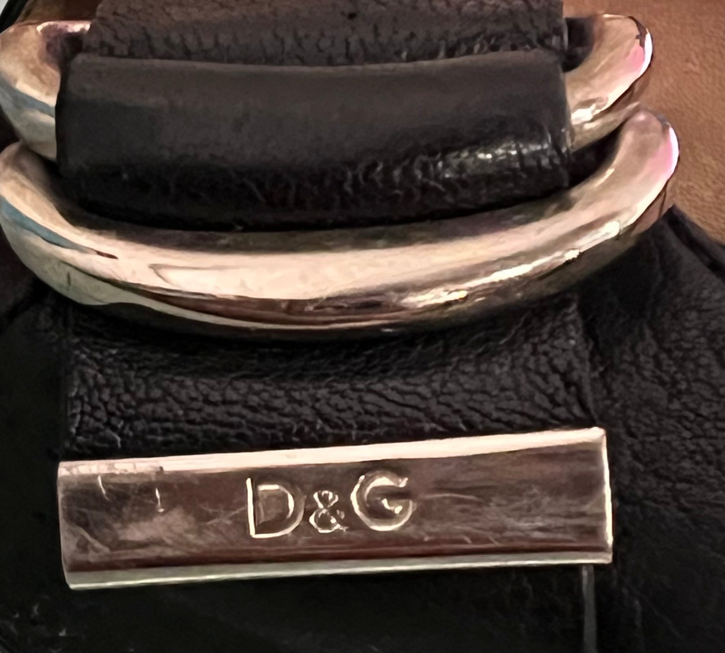 Authentic Dolce & Gabbana Y2K Platform Heels Size 37