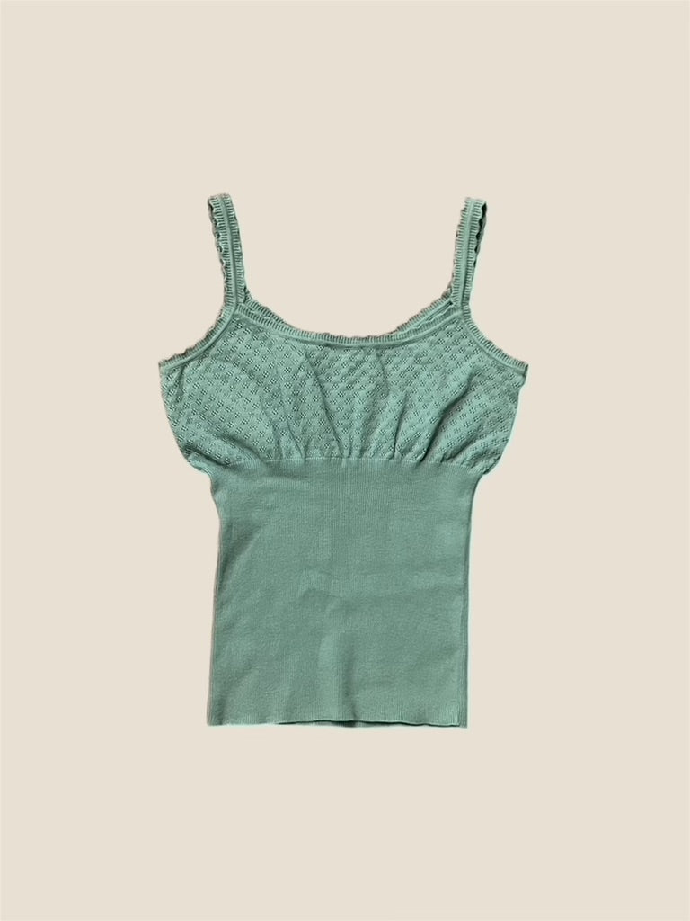 Y2K Vintage Cheap & Chic Moschino Knit Tank Top