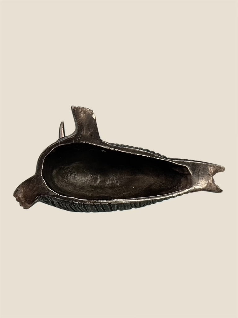 Vintage Metal Walrus Figure