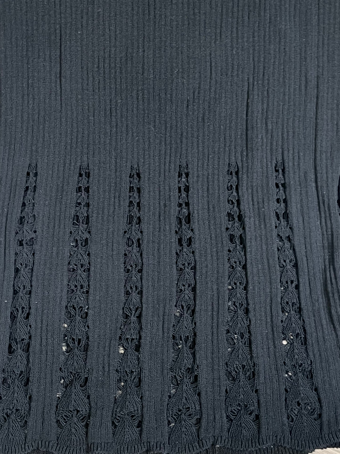 Vintage Black Fendi Knit Skirt