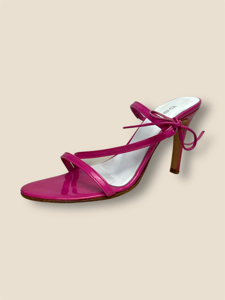 Vintage Y2K Pink BEBE Sandal Heels