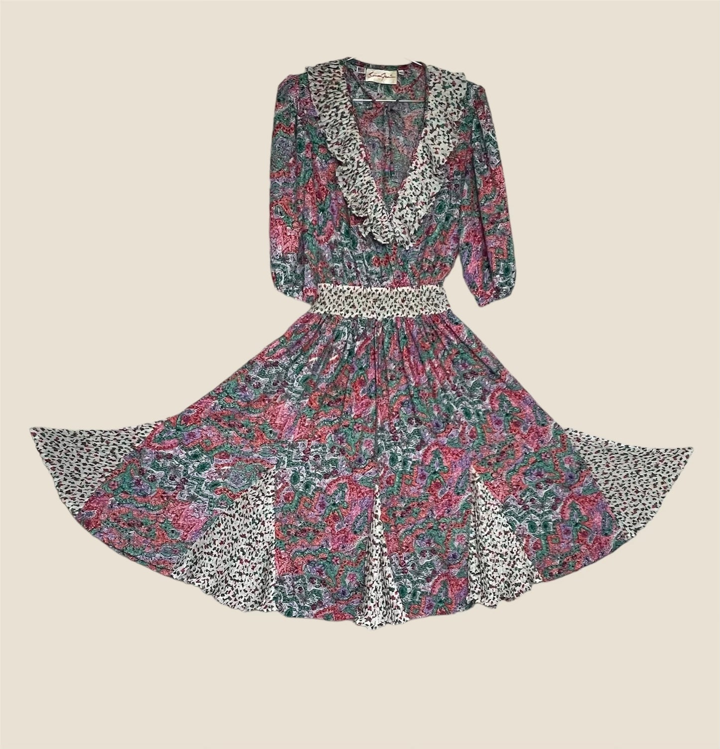 Vintage 1980s Susan Freis Dress