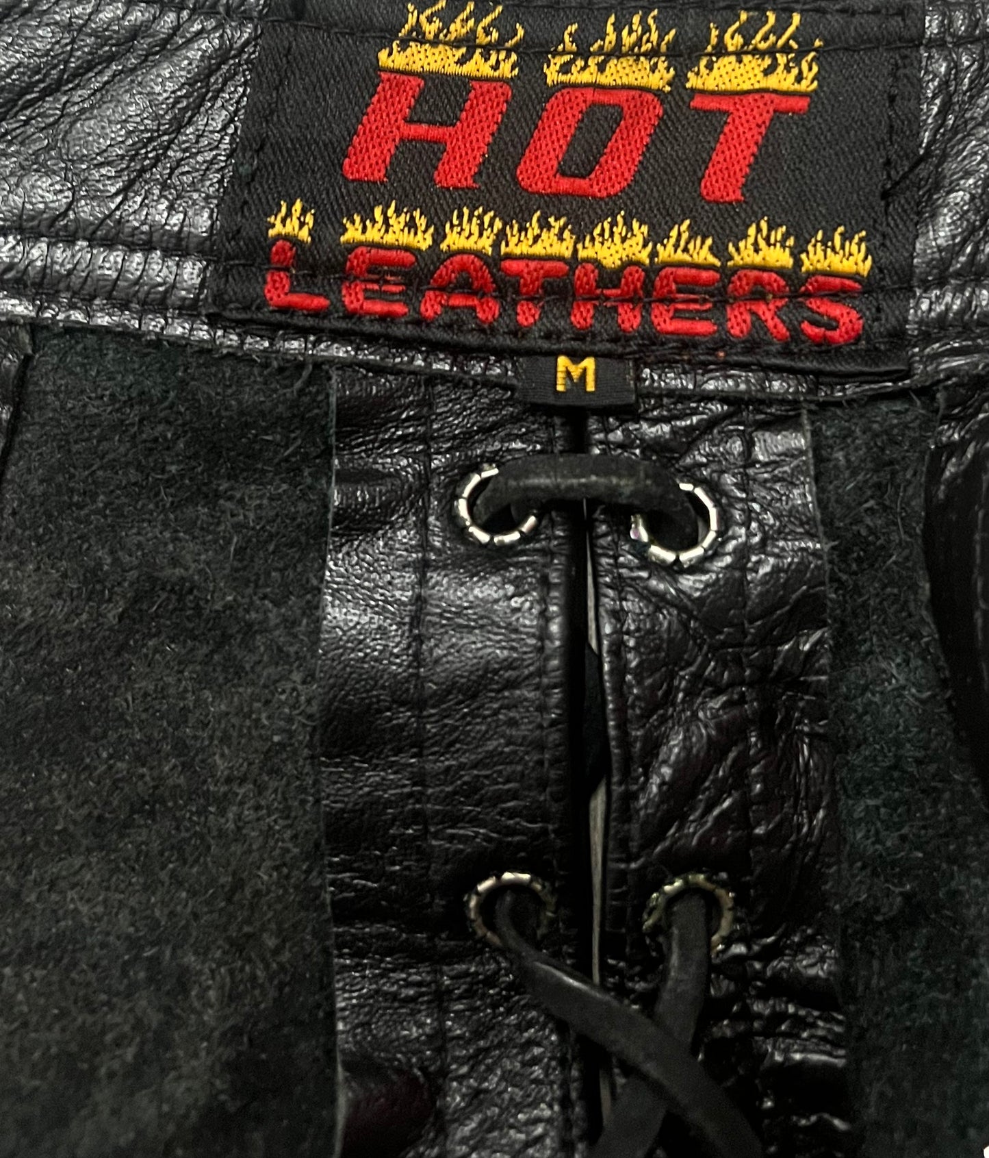 Vintage Leather Short Chaps