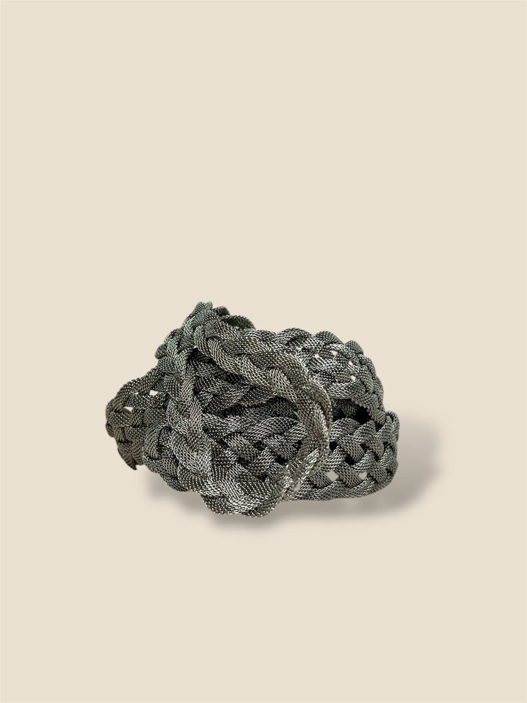 Vintage All Metal Woven Belt