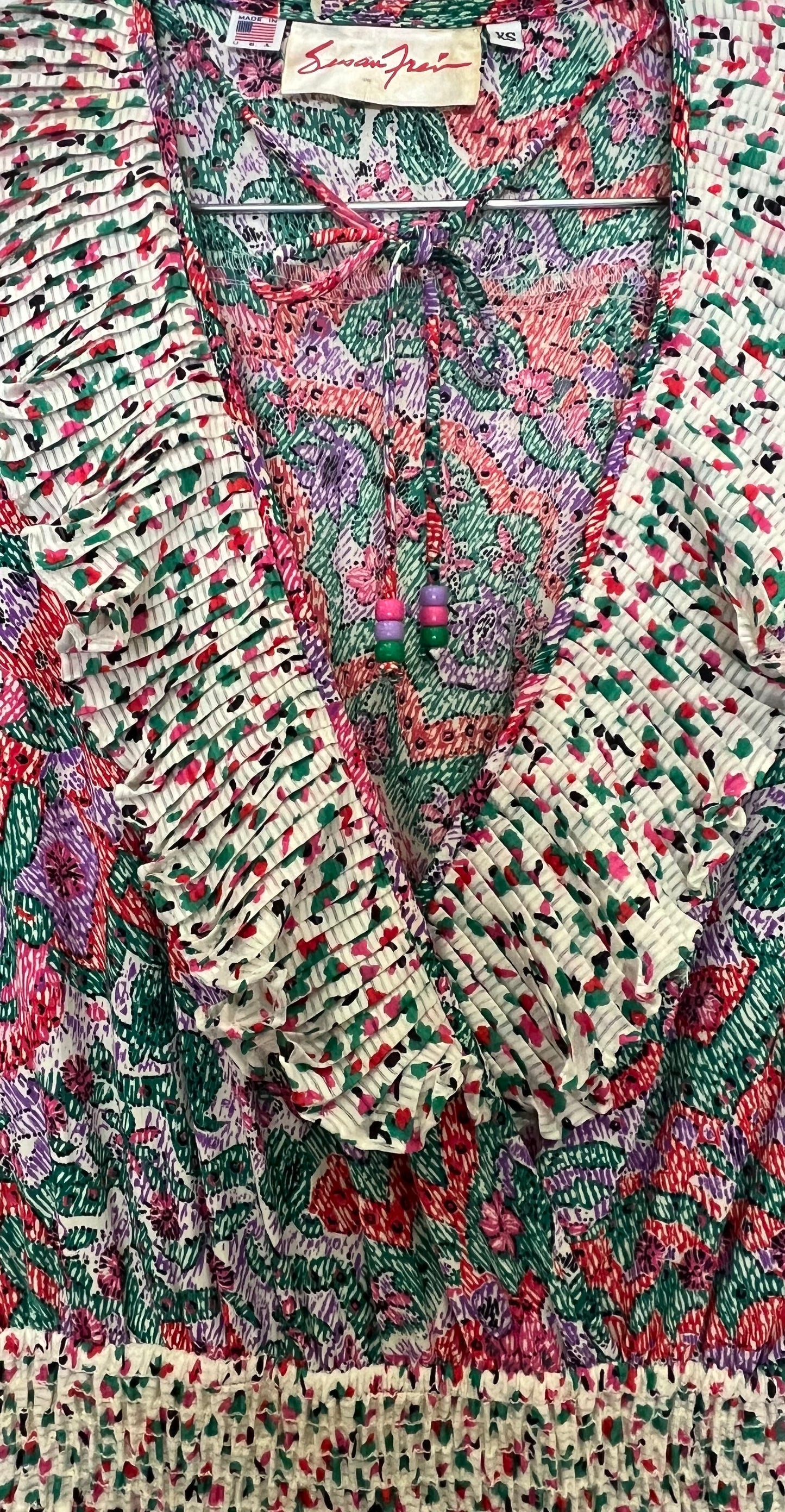 Vintage 1980s Susan Freis Dress