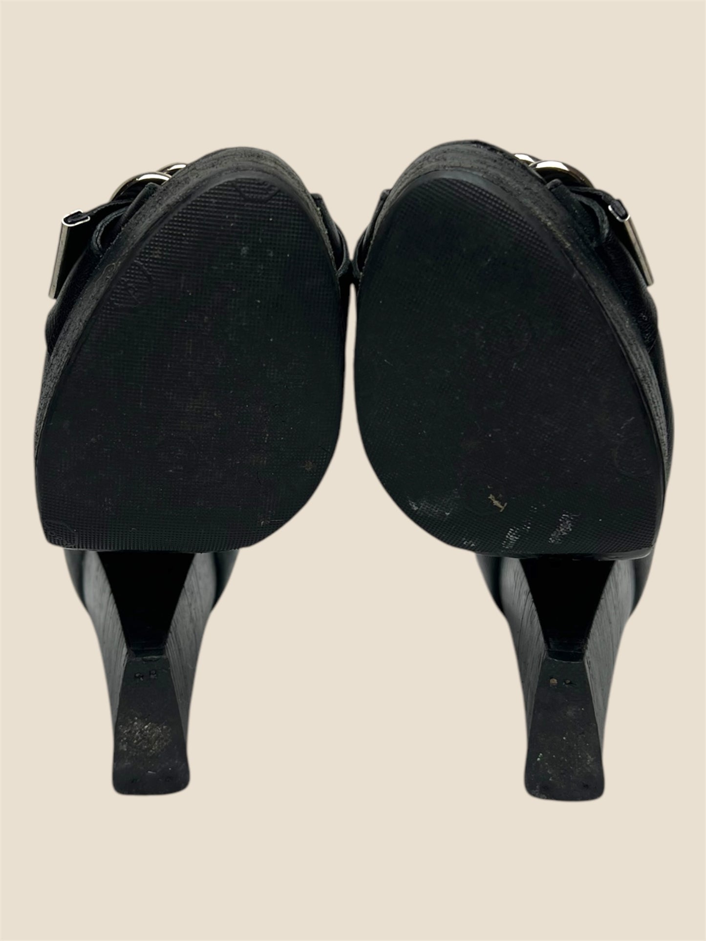 Authentic Dolce & Gabbana Y2K Platform Heels Size 37