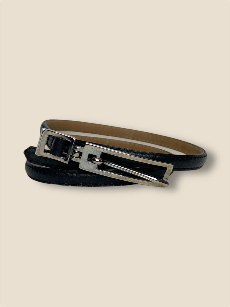 Black Leather Brazilian Brand Belt