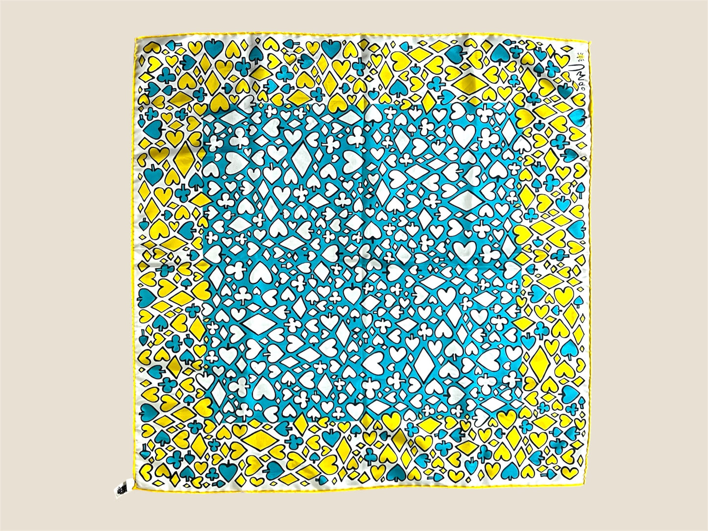 Vintage 1970s Vera Neumann Square Scarf