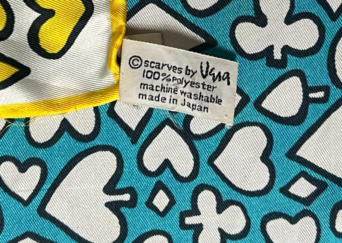 Vintage 1970s Vera Neumann Square Scarf