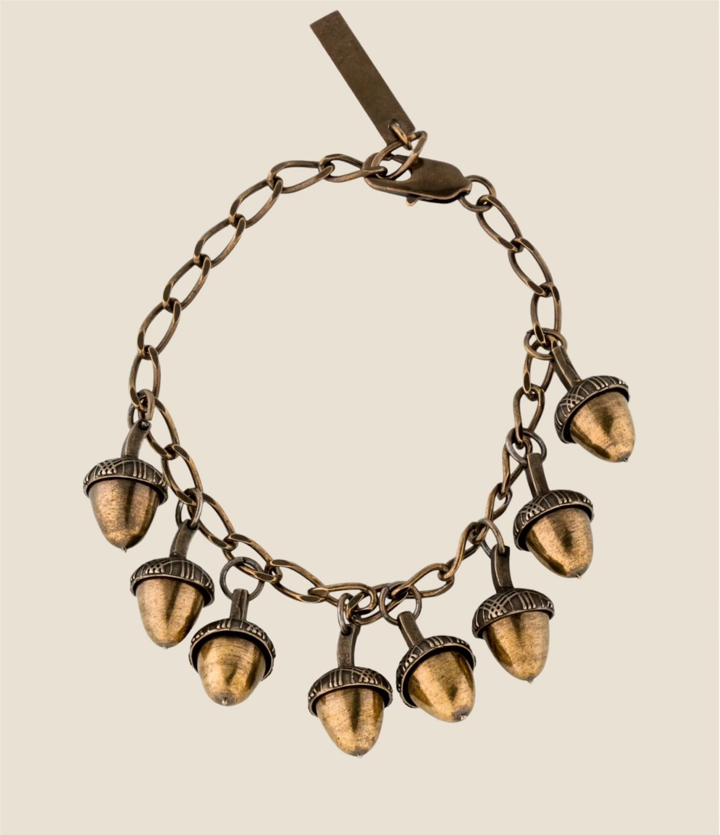 Authentic Burberry Acorn Charm Bracelet