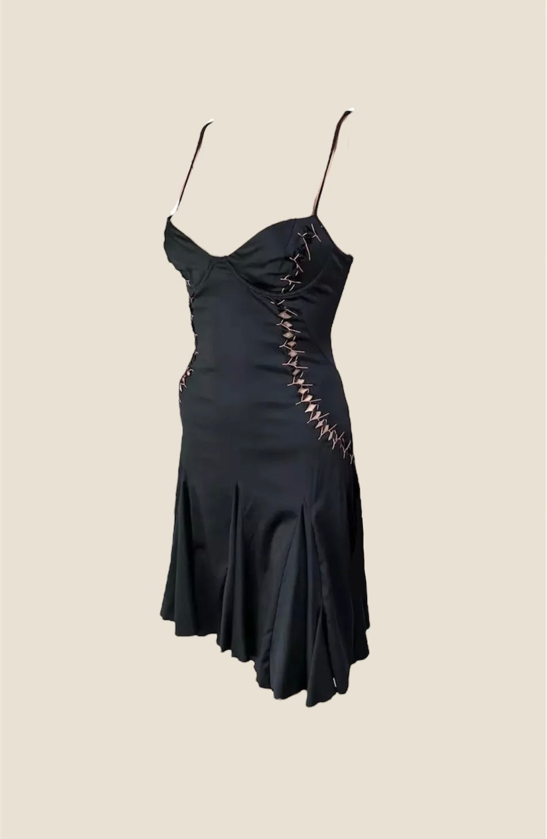 Vintage Y2K Just Cavalli Roberto Cavalli Bustier Mini Dress