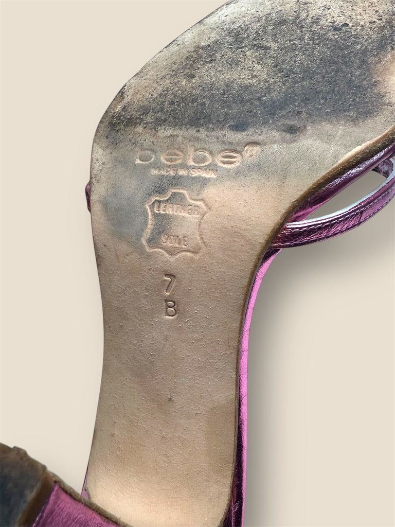 Vintage Y2K BEBE Sandal Heels
