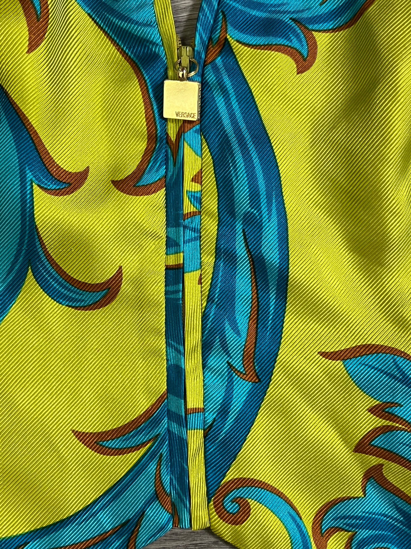 Vintage Silk Gianni Versace Halter Vest