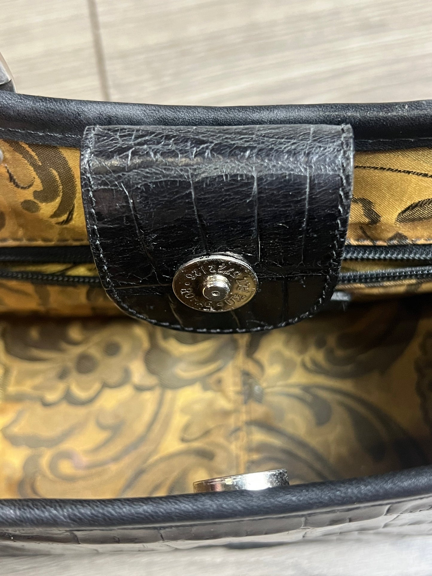 Brighton Metal Top Handle Mini Purse