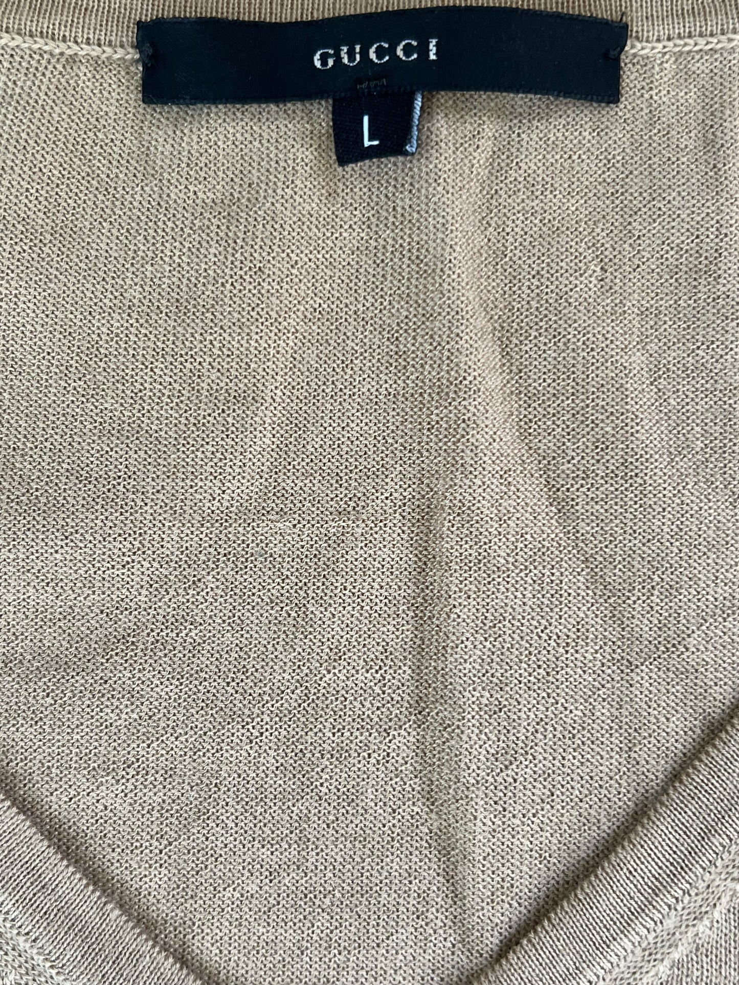 Authentic Vintage Cashmere Gucci Vest