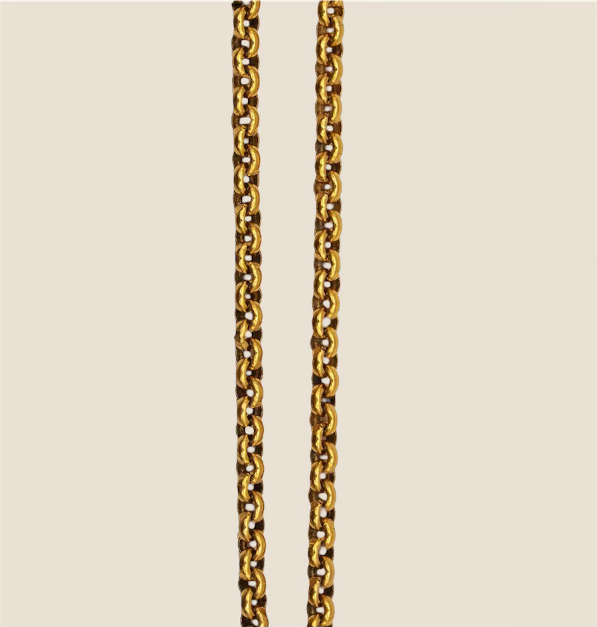 Vintage Chanel Rope Pendant Necklace