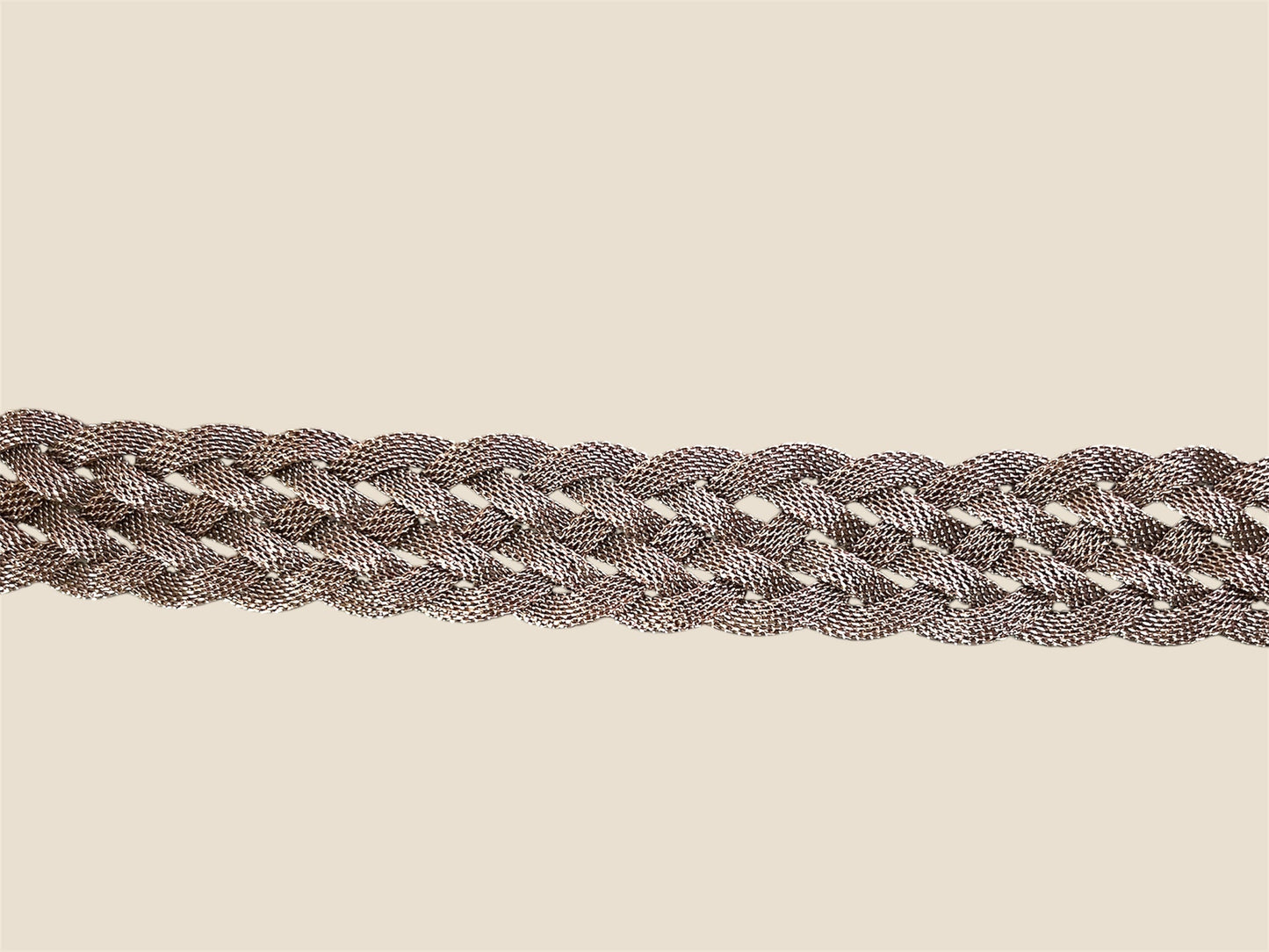Vintage All Metal Woven Belt
