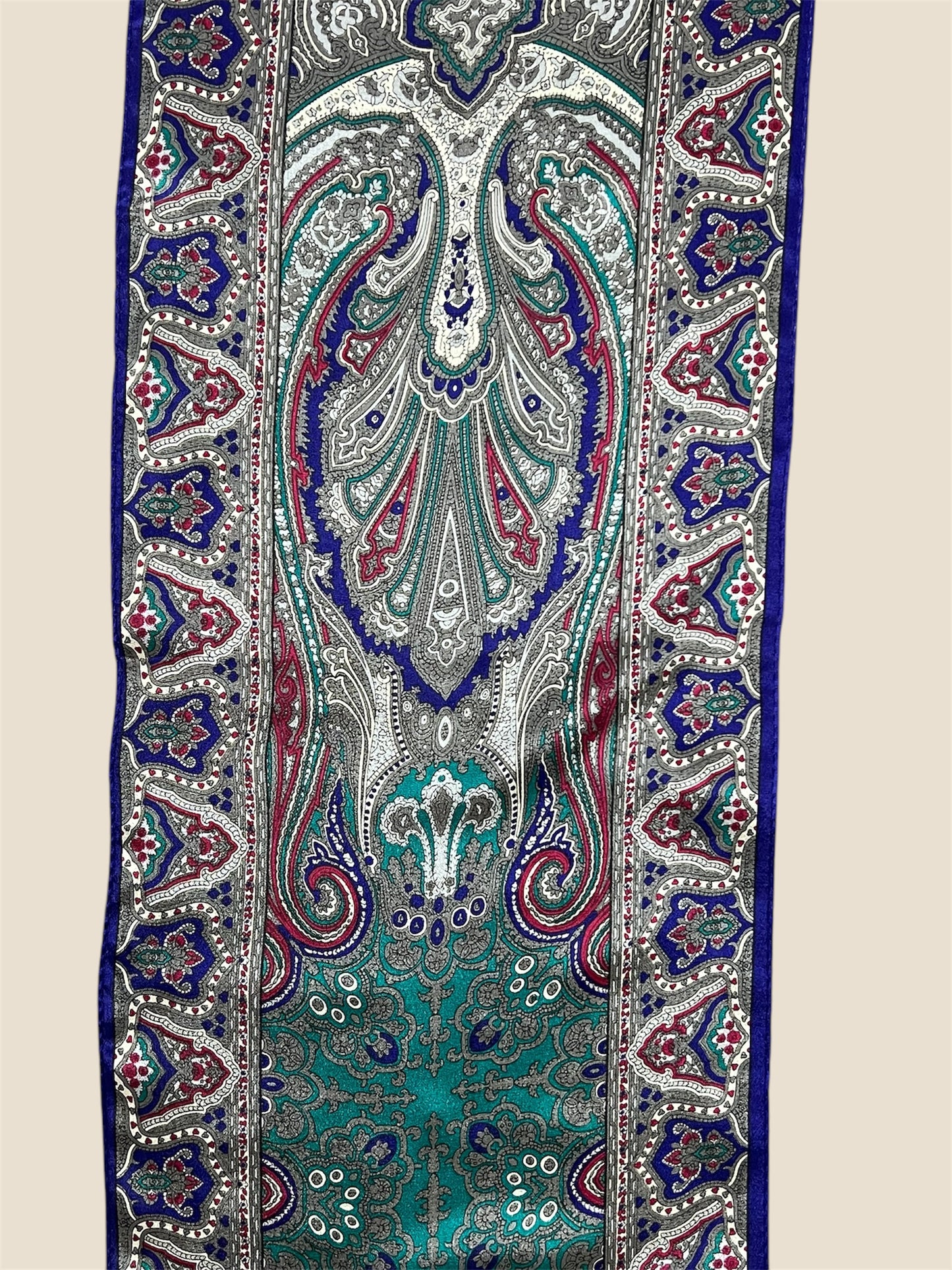 Vintage Oscar De La Renta Silk Scarf