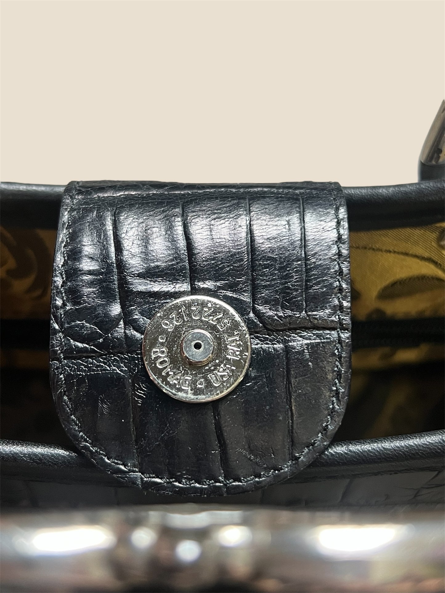 Brighton Metal Top Handle Mini Purse