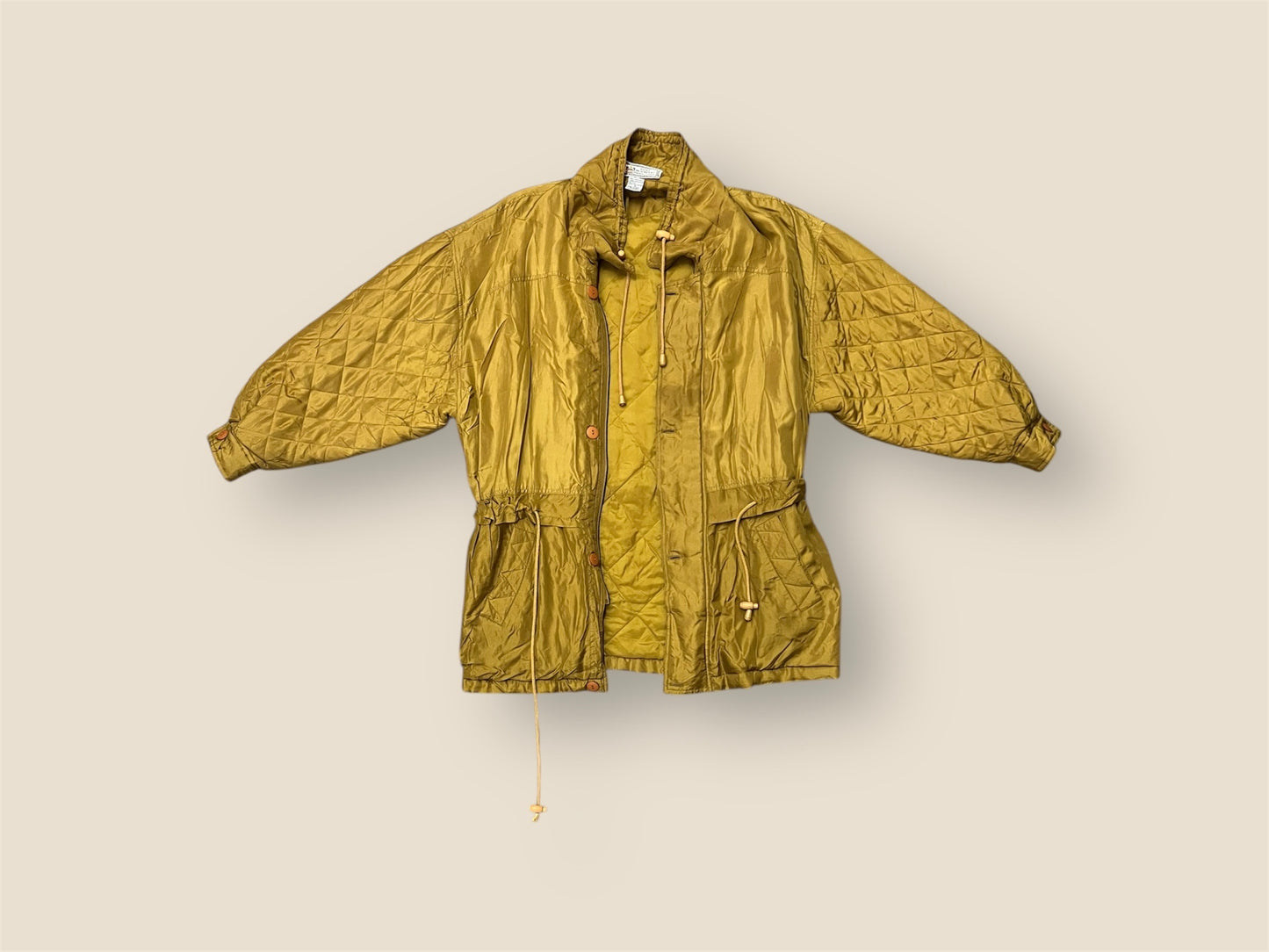 Vintage Gold Paolo Gucci Silk Jacket