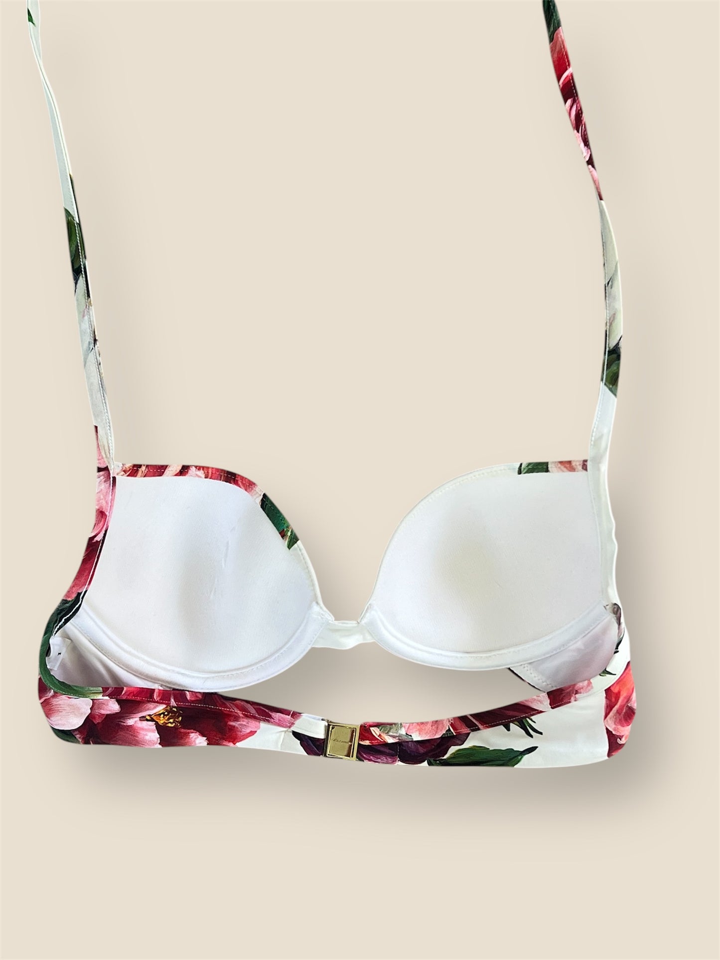 Authentic Dolce & Gabbana Floral Bikini Top
