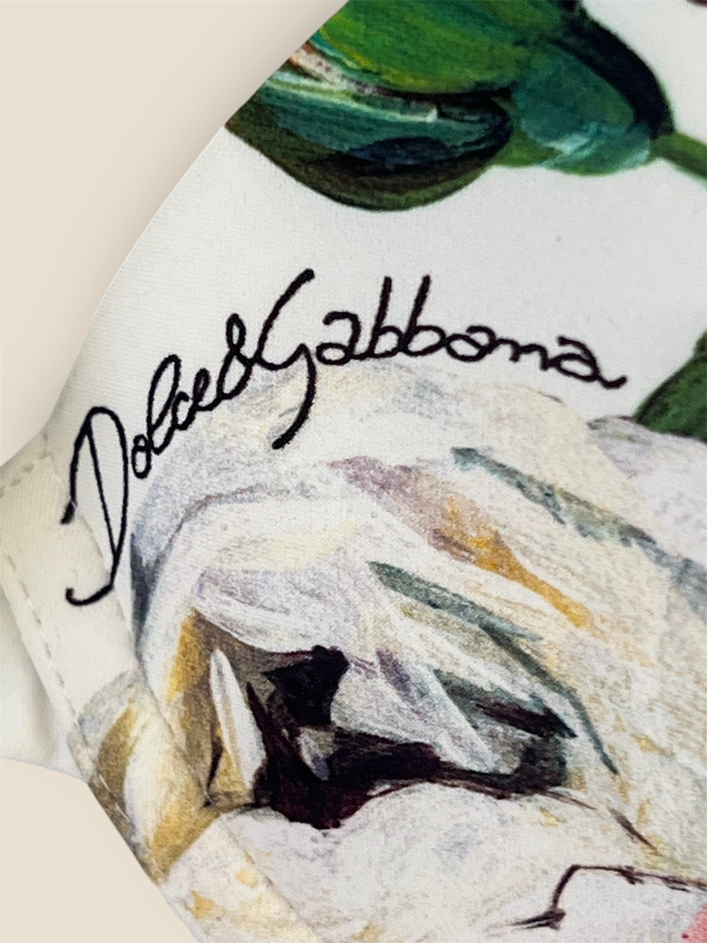 Authentic Dolce & Gabbana Floral Bikini Top