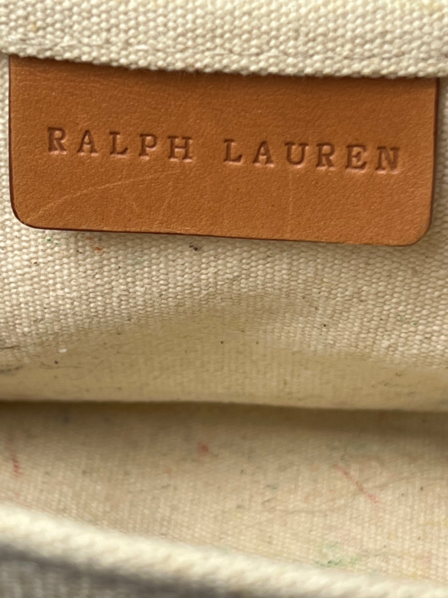 Ralph Lauren Micro Canvas Tote