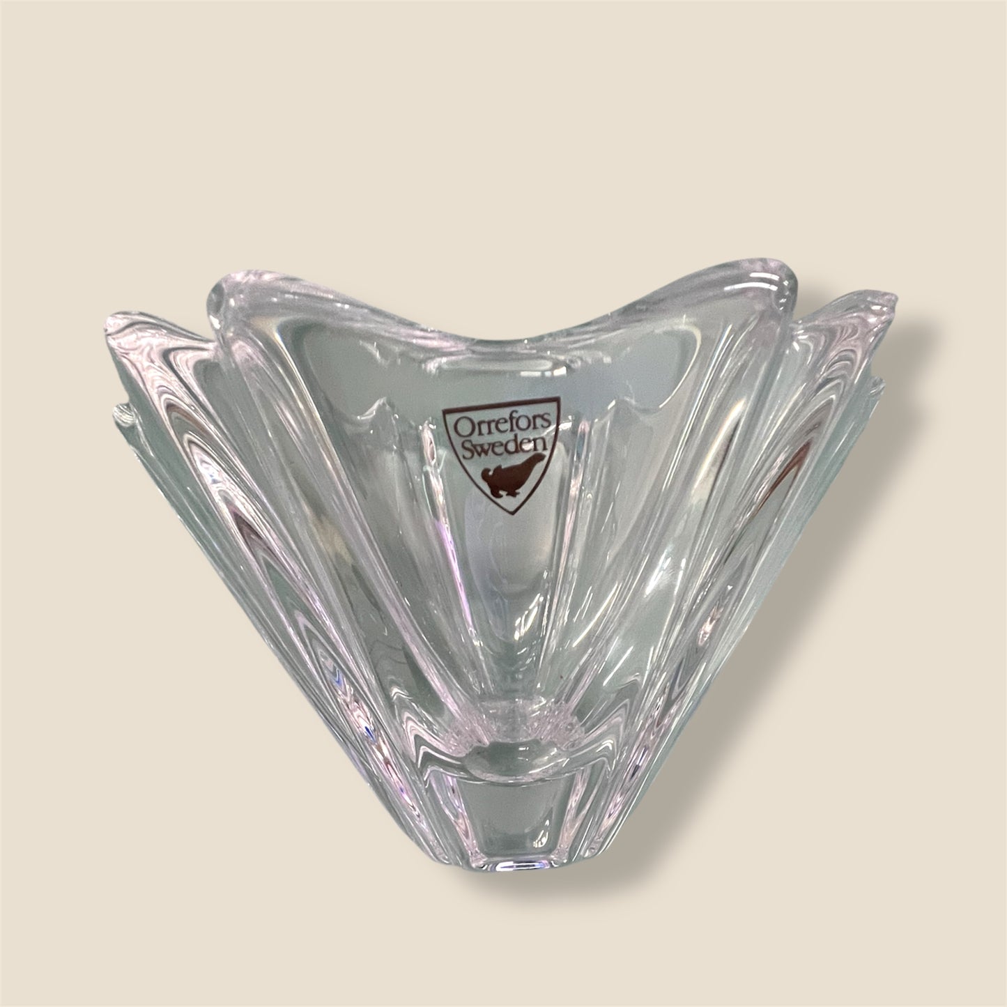 Orrefors Crystal 5" Orion Crystal Bowl