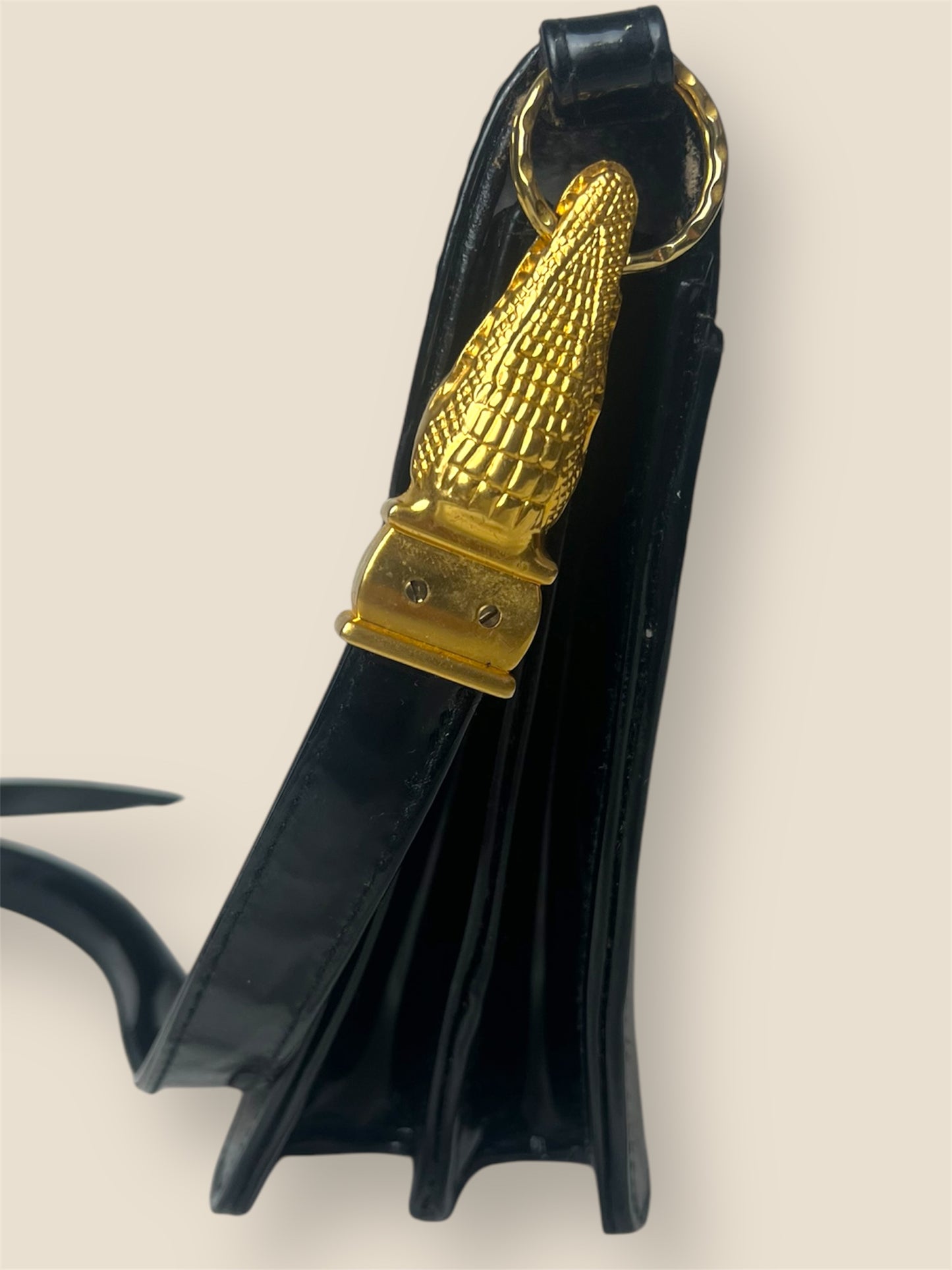 Vintage Alligator Hardware Purse