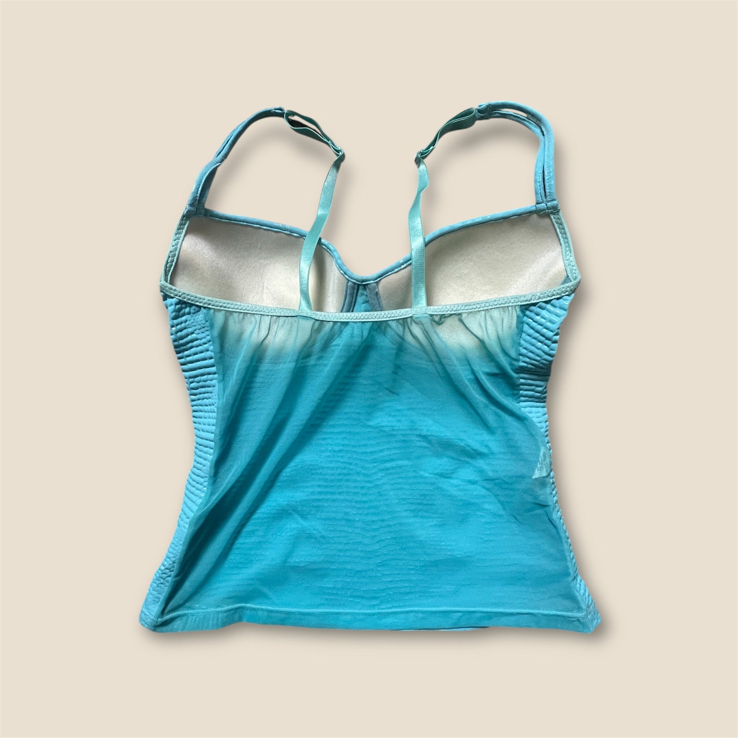 Vintage Y2K Light Blue Mess Tank Top